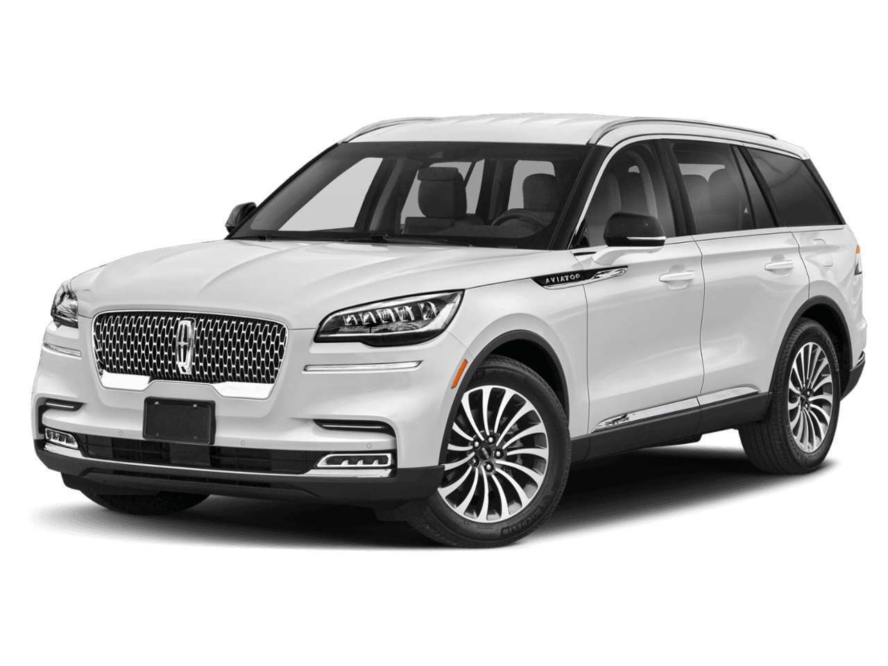 2022 Lincoln Aviator Standard - Front 3/4, facing to the left