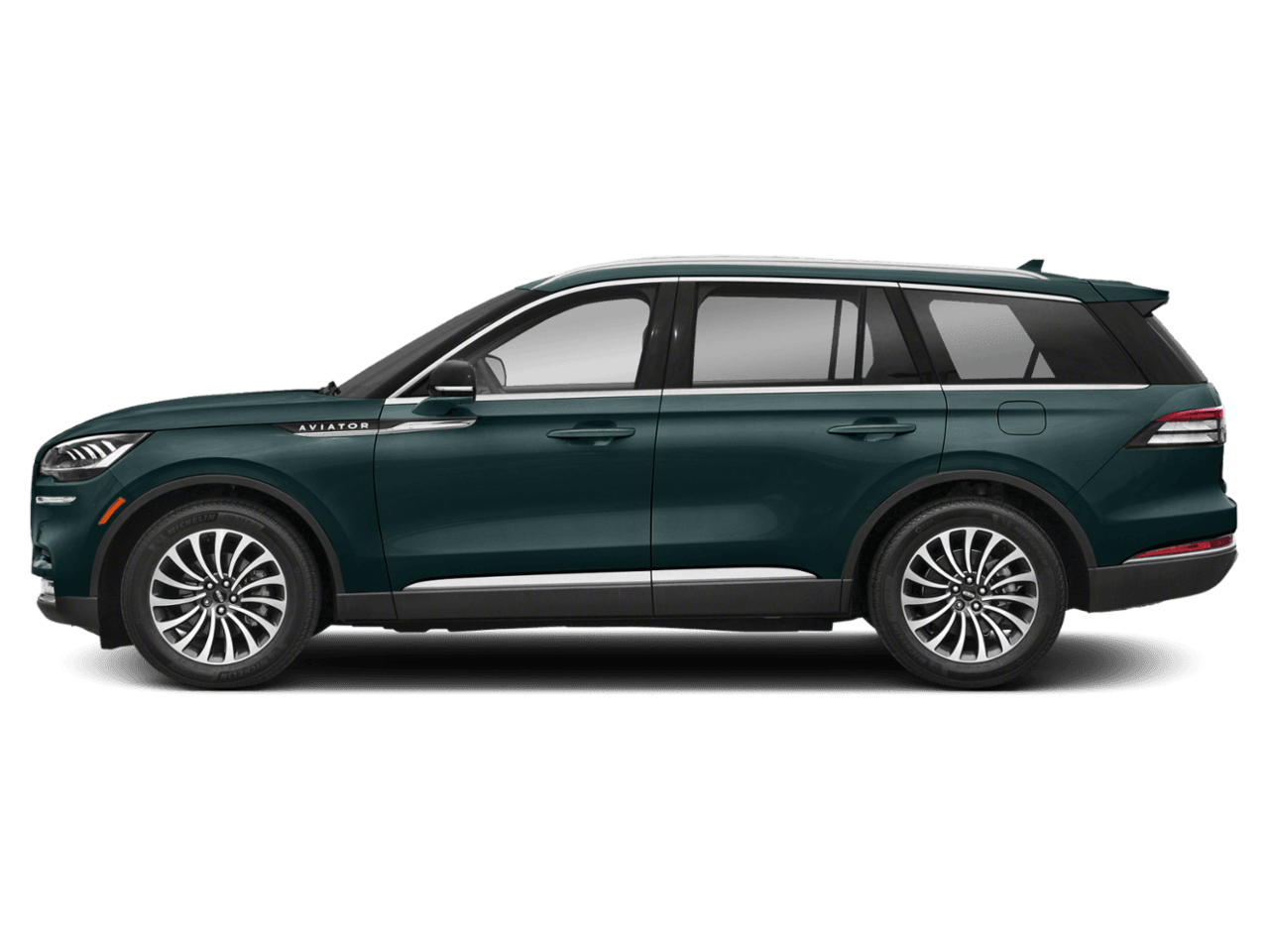 2022 Lincoln Aviator Reserve - Profile, facing to the left