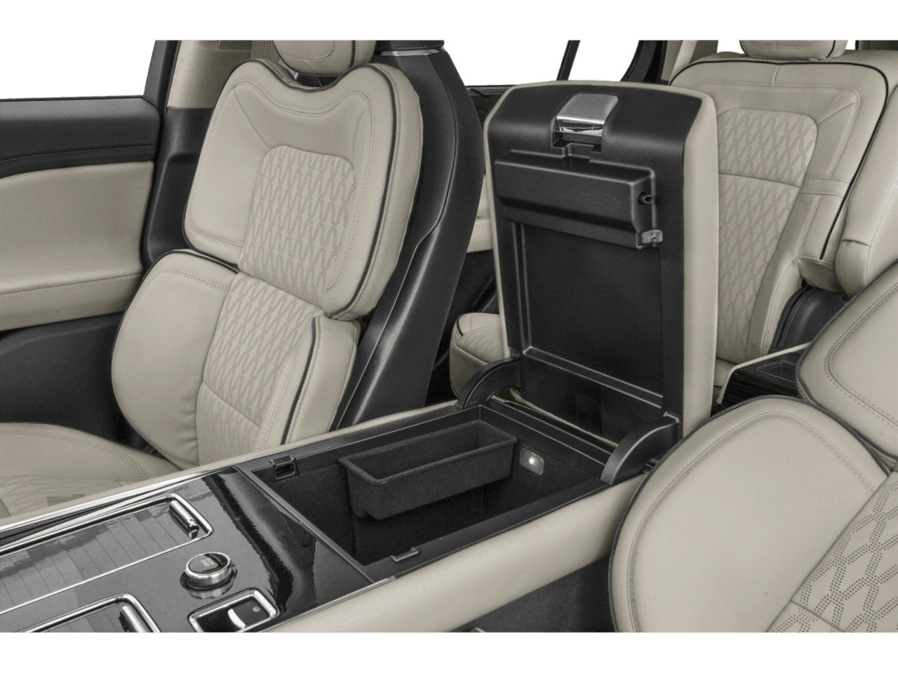 2022 Lincoln Aviator Black Label - Interior Center Storage Console