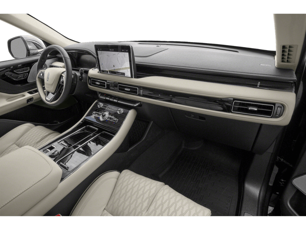 2022 Lincoln Aviator Black Label - Interior Passenger Dash