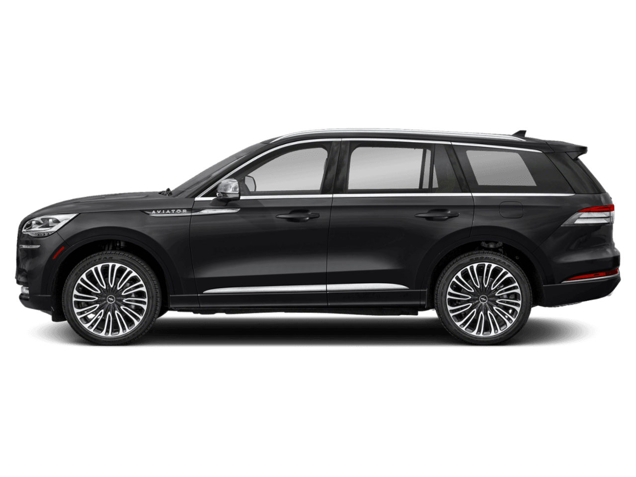 2022 Lincoln Aviator Black Label - Profile, facing to the left