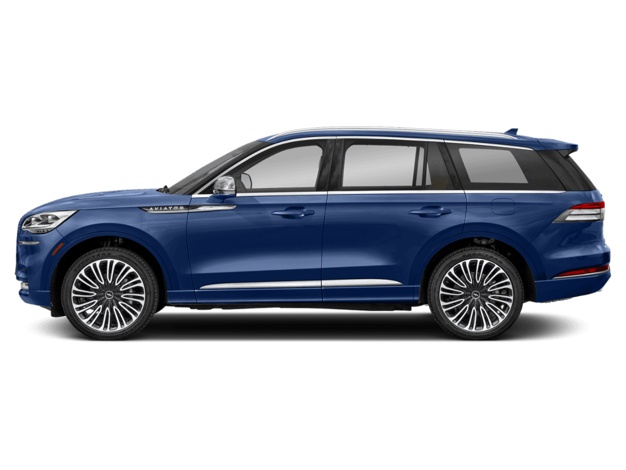 2022 Lincoln Aviator Black Label - Profile, facing to the left