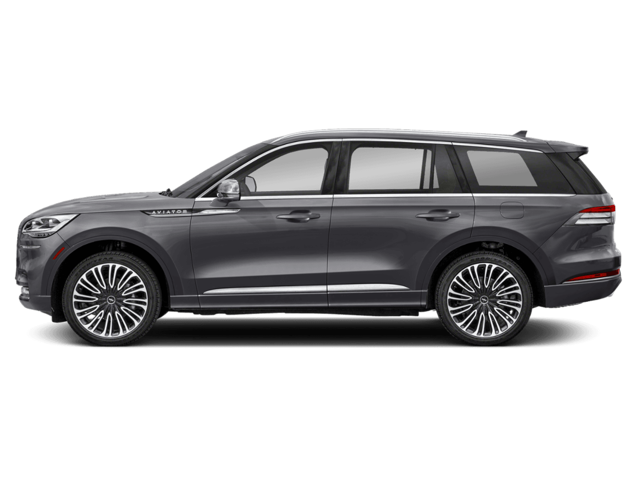 2022 Lincoln Aviator Black Label - Profile, facing to the left