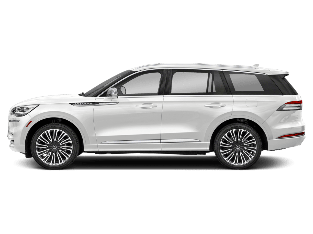 2022 Lincoln Aviator Black Label - Profile, facing to the left