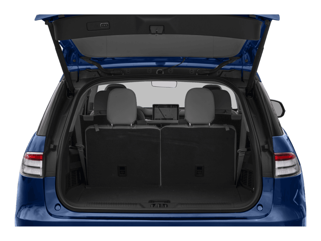 2022 Lincoln Aviator Black Label - Interior Trunk with Hatch Open Feature