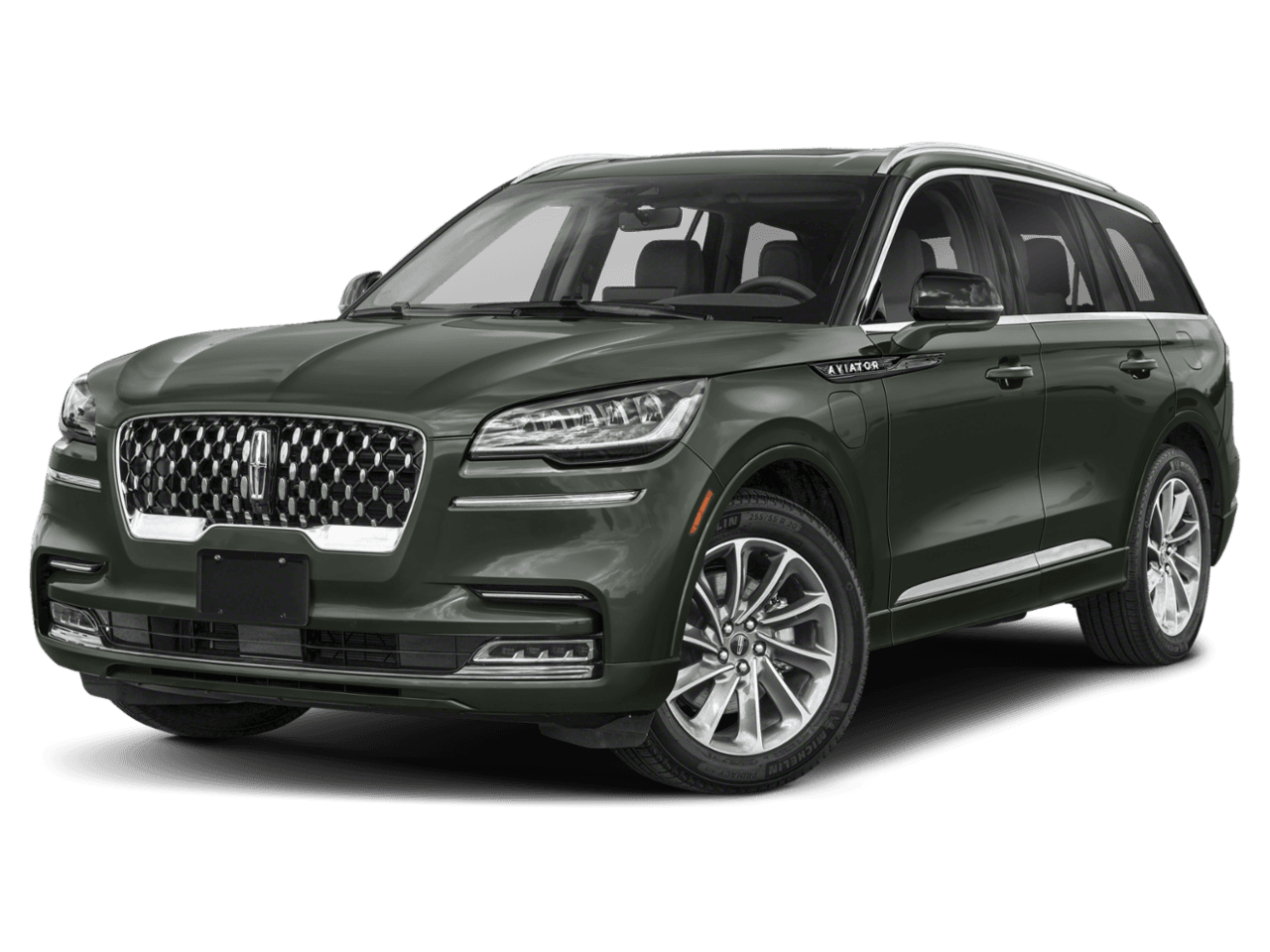 2022 Lincoln Aviator Grand Touring - Front 3/4, facing to the left