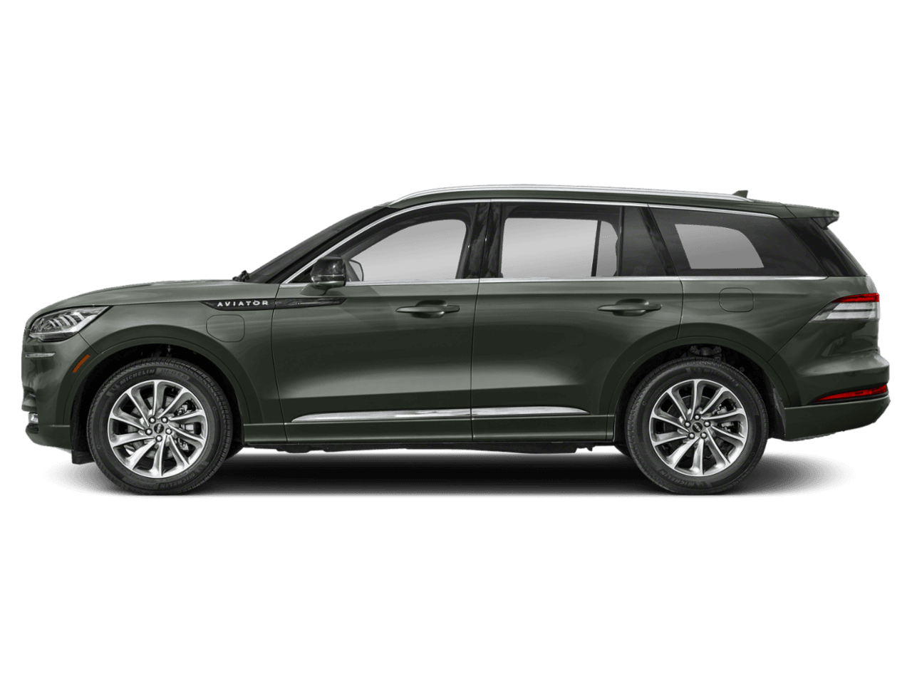 2022 Lincoln Aviator Grand Touring - Profile, facing to the left