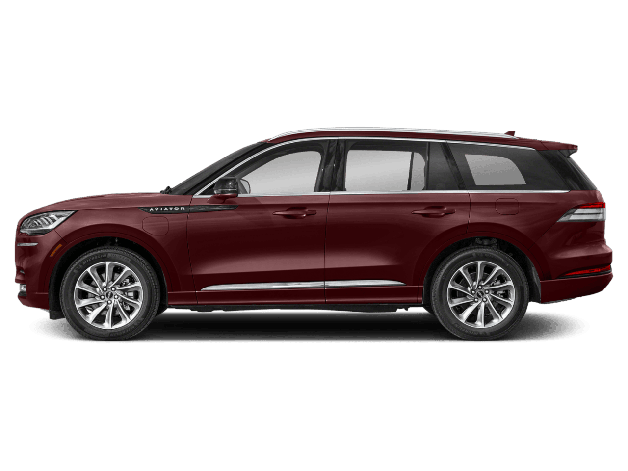 2022 Lincoln Aviator Grand Touring - Profile, facing to the left