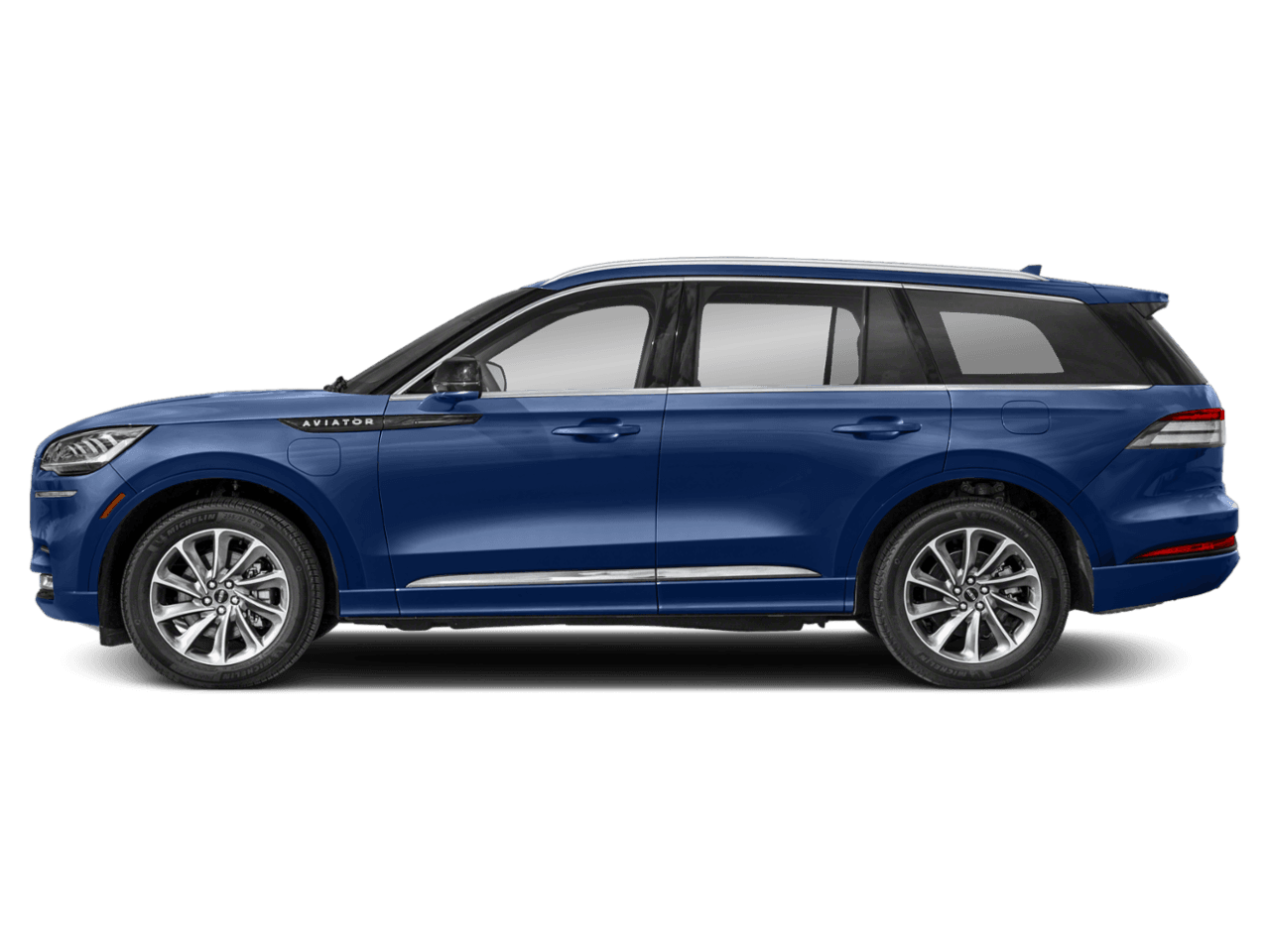 2022 Lincoln Aviator Grand Touring - Profile, facing to the left