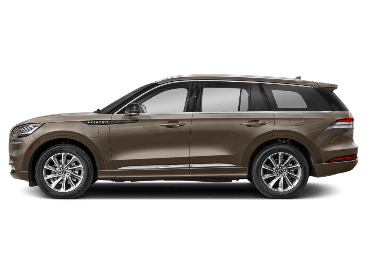2022 Lincoln Aviator Grand Touring - Profile, facing to the left