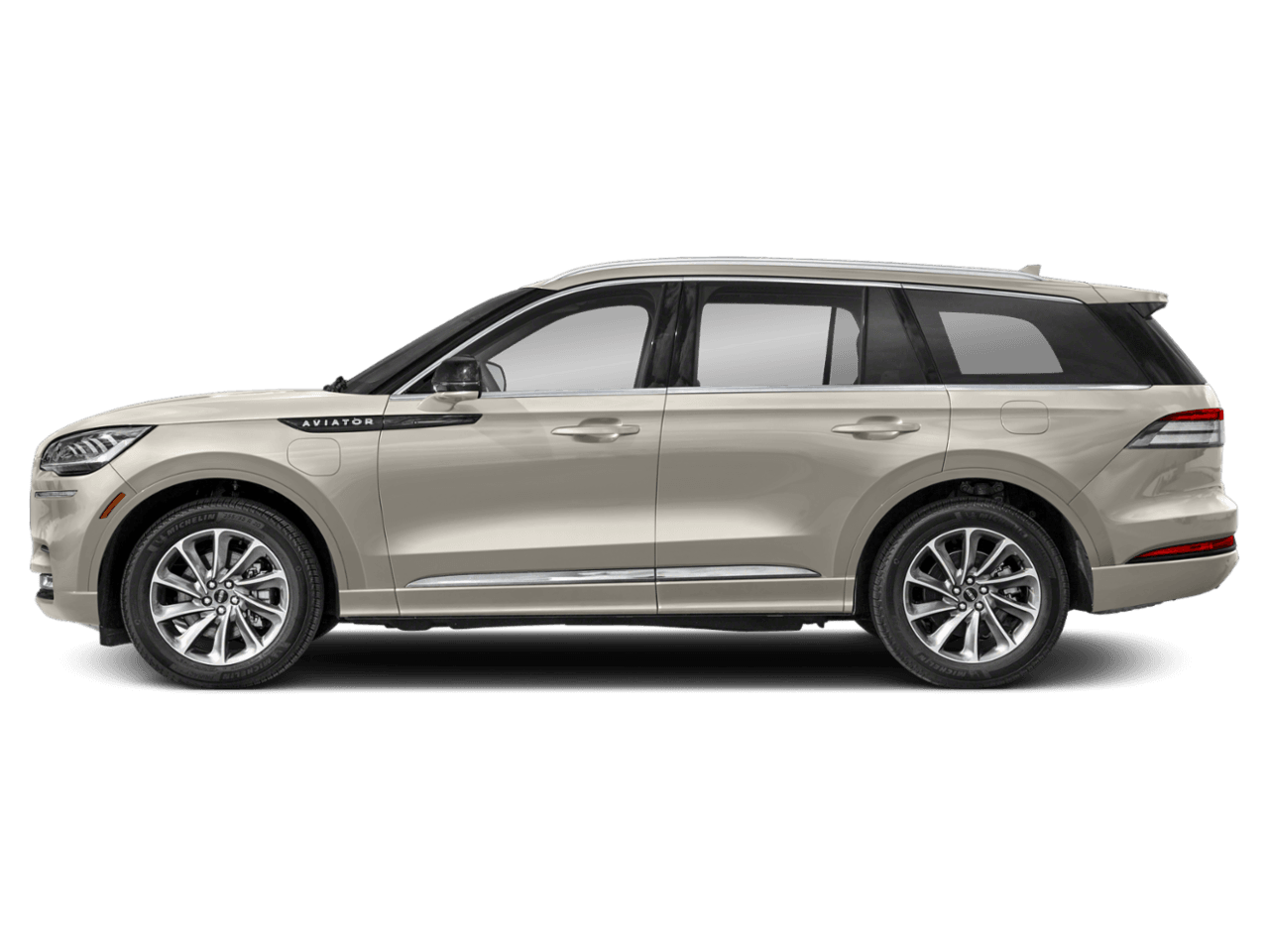 2022 Lincoln Aviator Grand Touring - Profile, facing to the left
