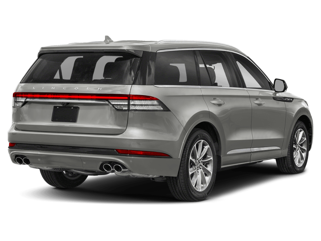2022 Lincoln Aviator Grand Touring - Rear 3/4, facing to the right