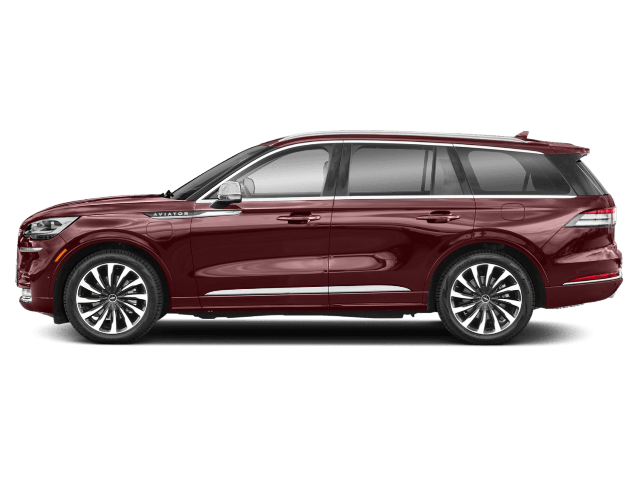 2022 Lincoln Aviator Black Label Grand Touring - Profile, facing to the left