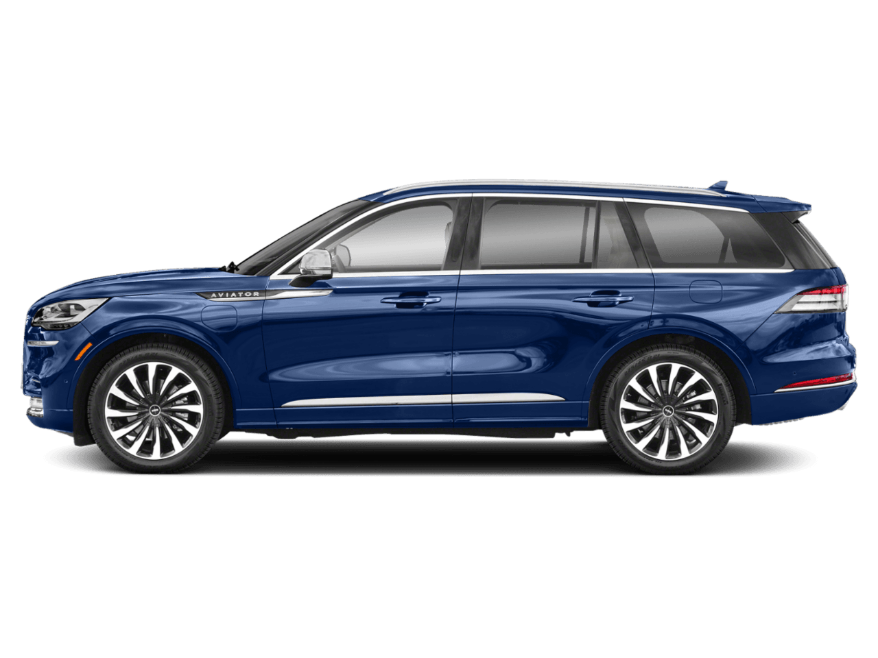 2022 Lincoln Aviator Black Label Grand Touring - Profile, facing to the left