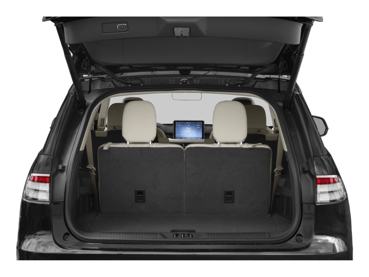 2022 Lincoln Aviator Black Label Grand Touring - Interior Trunk with Hatch Open Feature