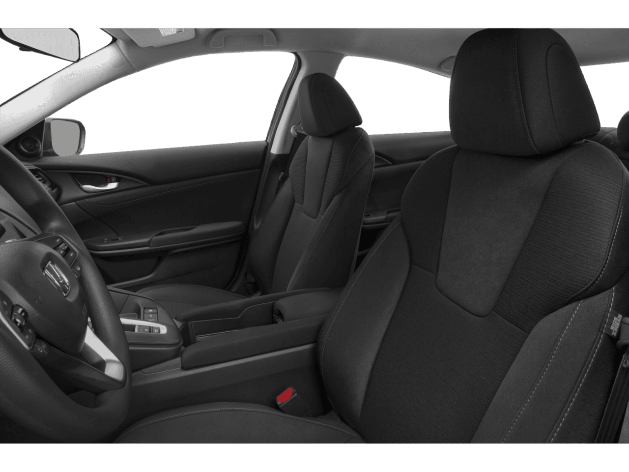 2022 Honda Insight EX - Interior Driver's Side with Door Open, Front Seat Feature