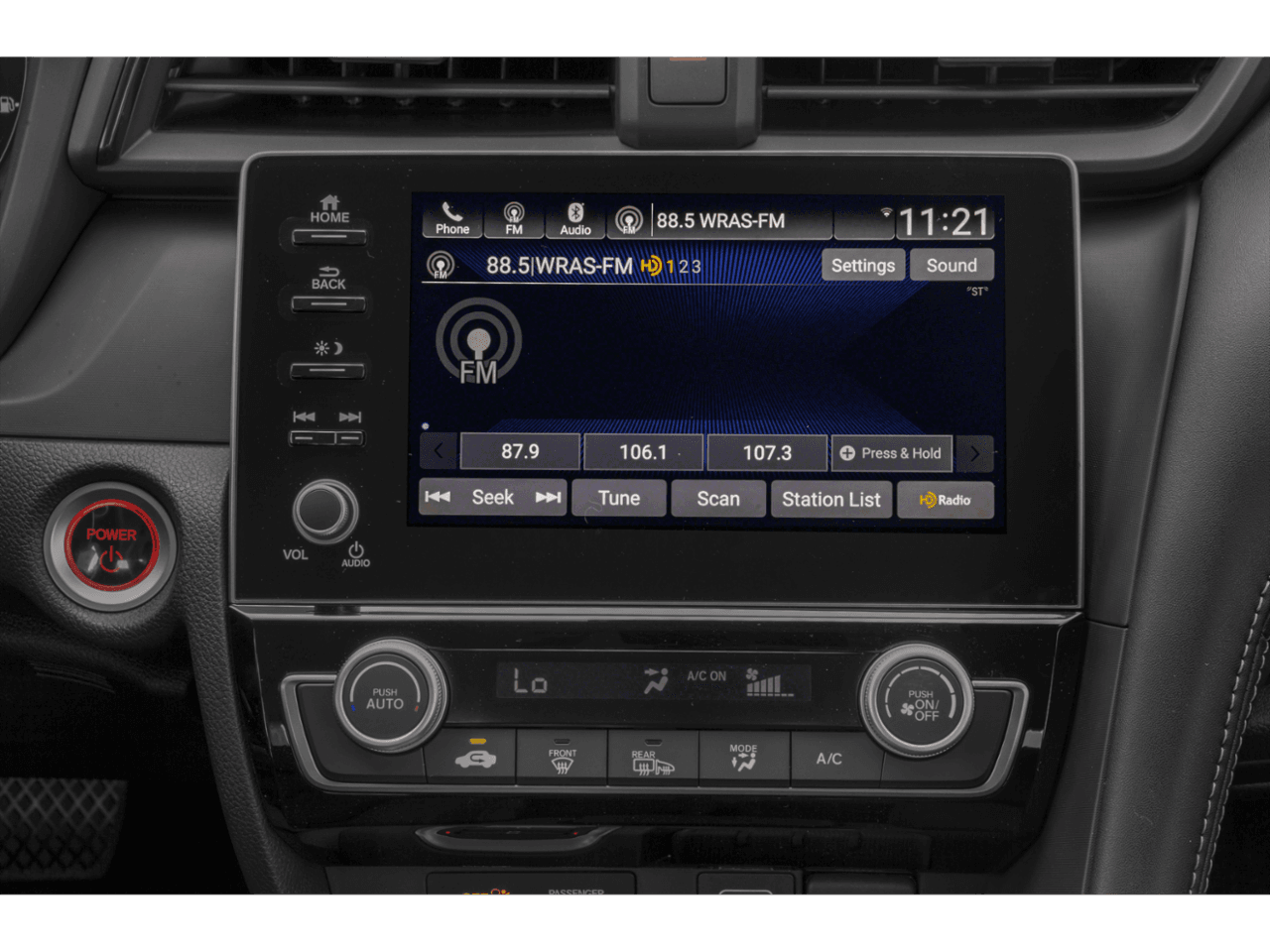 2022 Honda Insight EX - Interior Stereo System