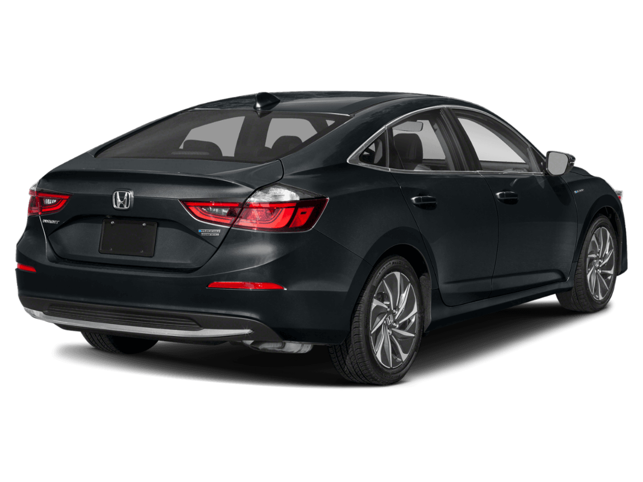 2022 Honda Insight Touring - Rear 3/4, facing to the right