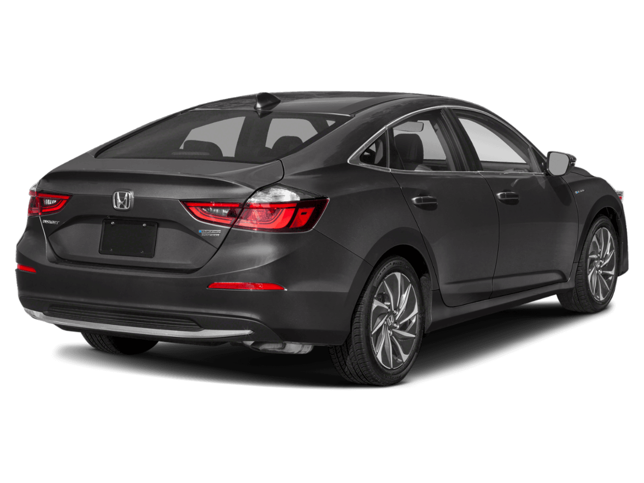 2022 Honda Insight Touring - Rear 3/4, facing to the right