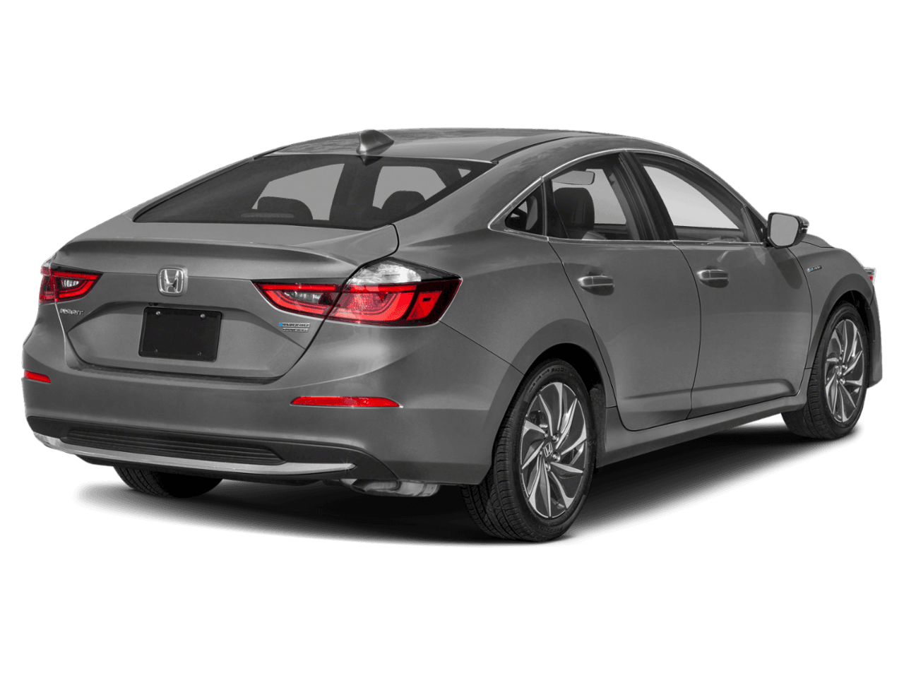 2022 Honda Insight Touring - Rear 3/4, facing to the right