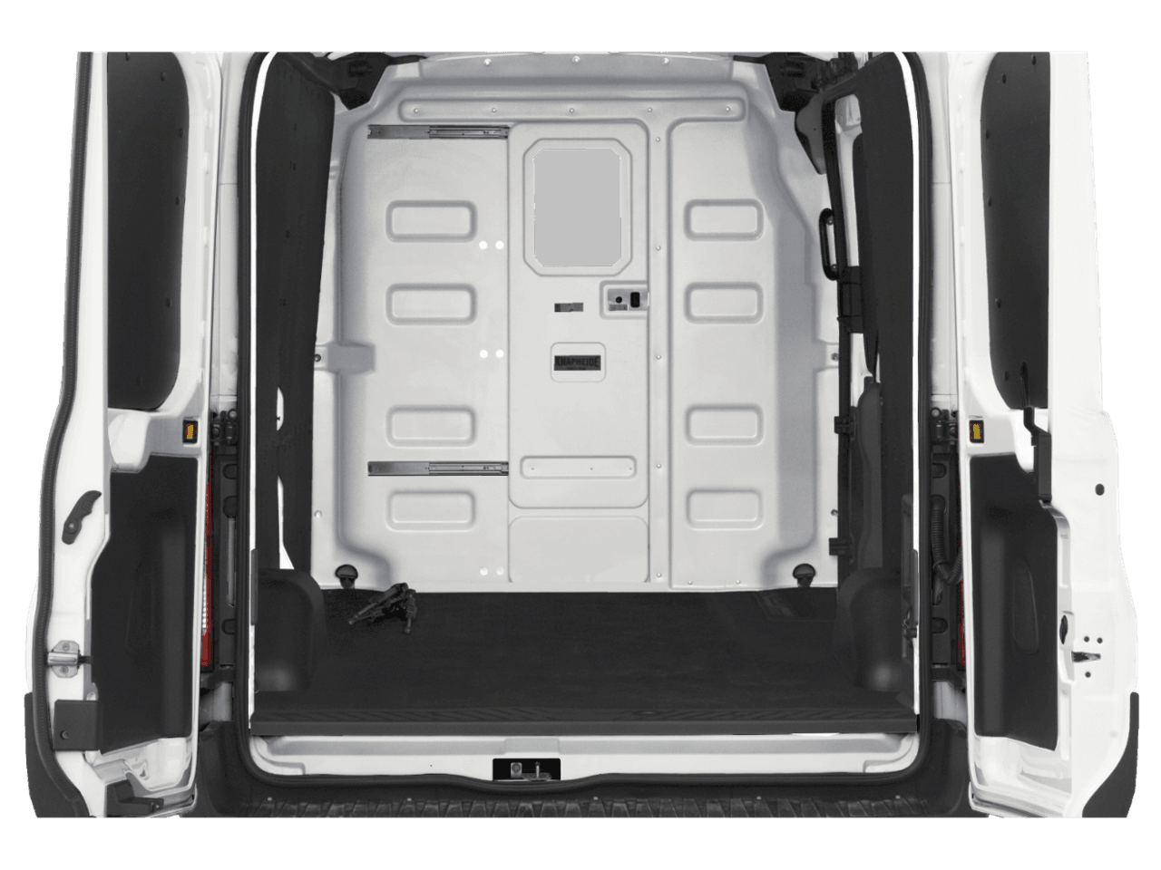 2022 Ford E-Transit Cargo Van  - Interior Trunk with Hatch Open Feature
