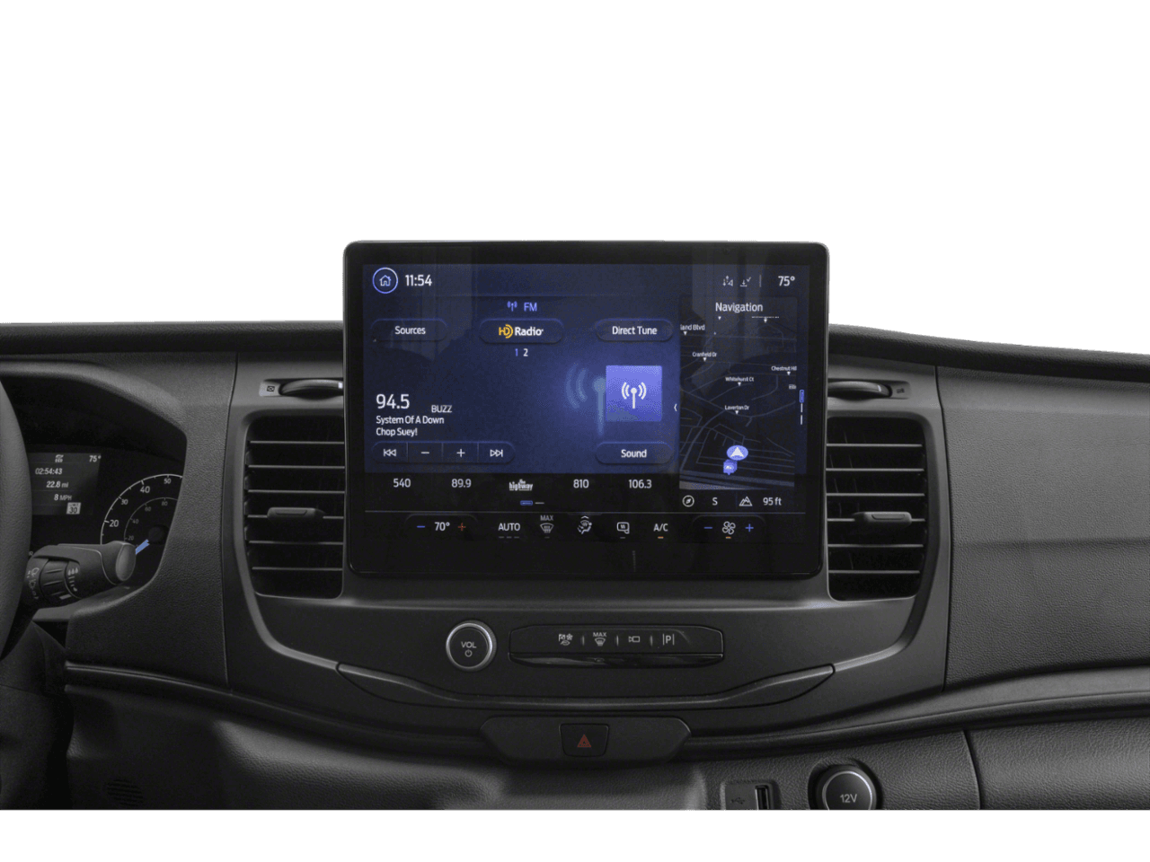 2022 Ford E-Transit Cargo Van  - Interior Stereo System