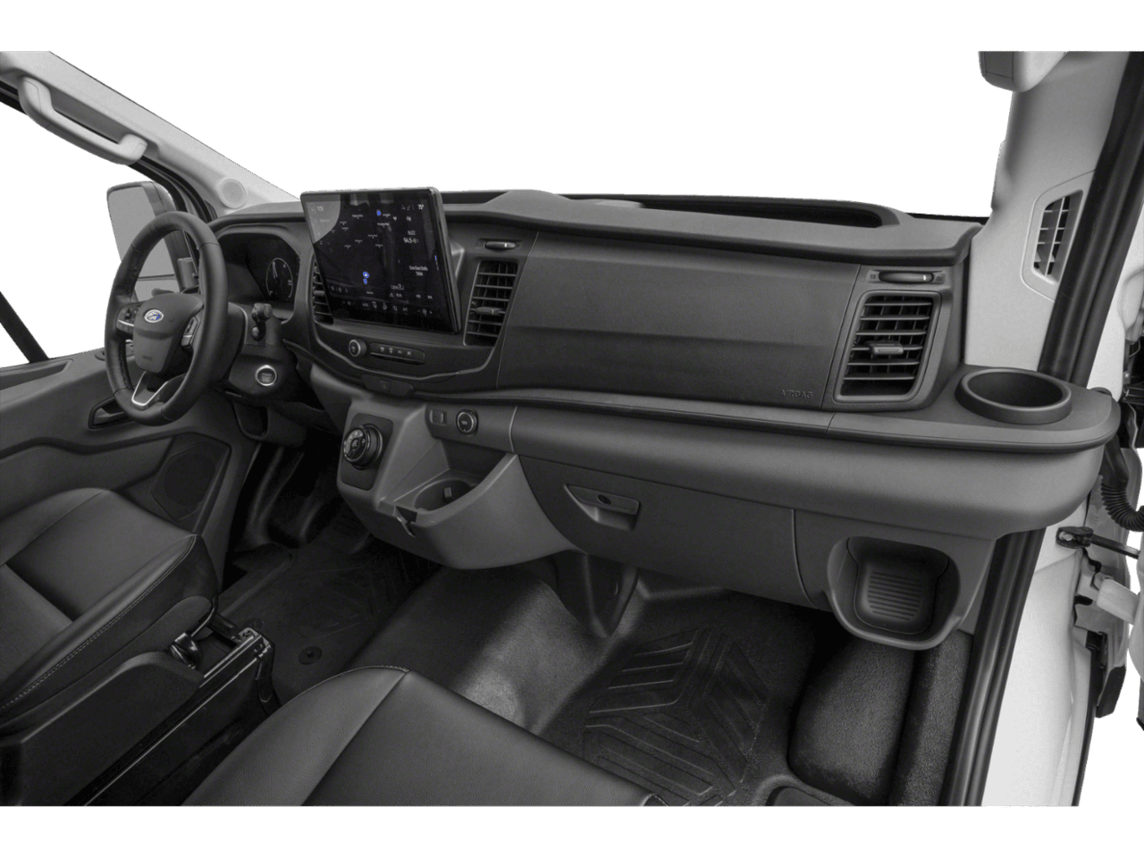 2022 Ford E-Transit Cargo Van  - Interior Passenger Dash