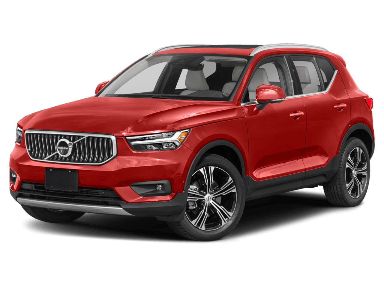 2022 Volvo XC40 Momentum - Front 3/4, facing to the left