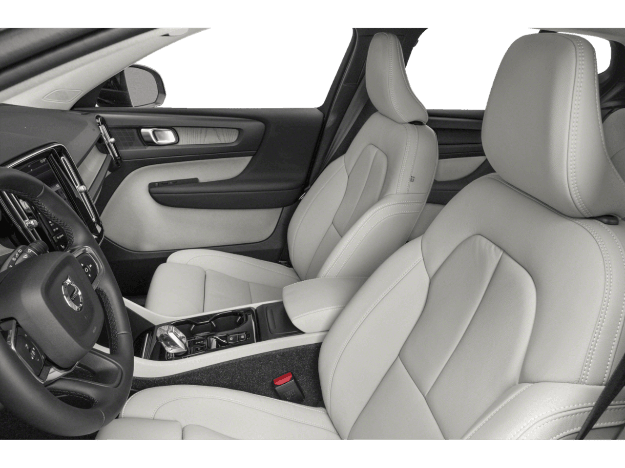 2022 Volvo XC40 Inscription - Interior Driver's Side with Door Open, Front Seat Feature