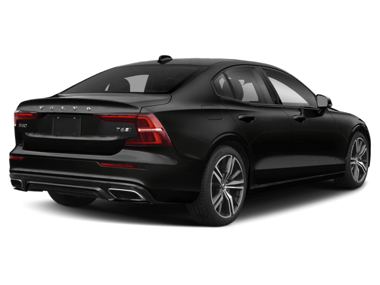 2022 Volvo S60 R-Design - Rear 3/4, facing to the right