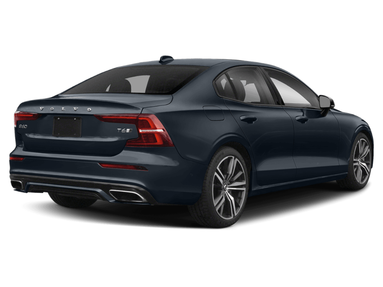 2022 Volvo S60 R-Design - Rear 3/4, facing to the right