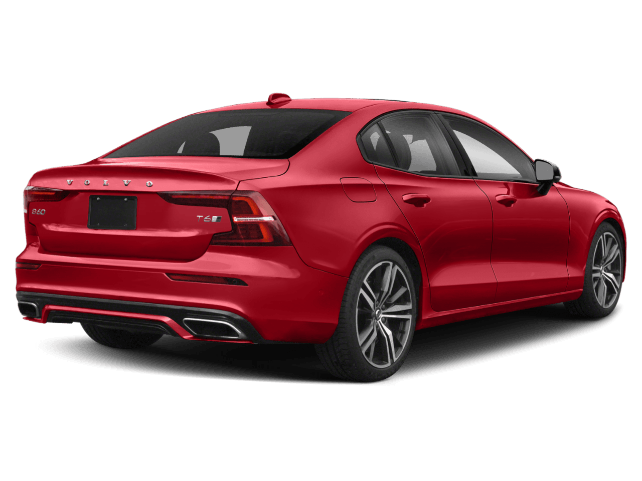 2022 Volvo S60 R-Design - Rear 3/4, facing to the right