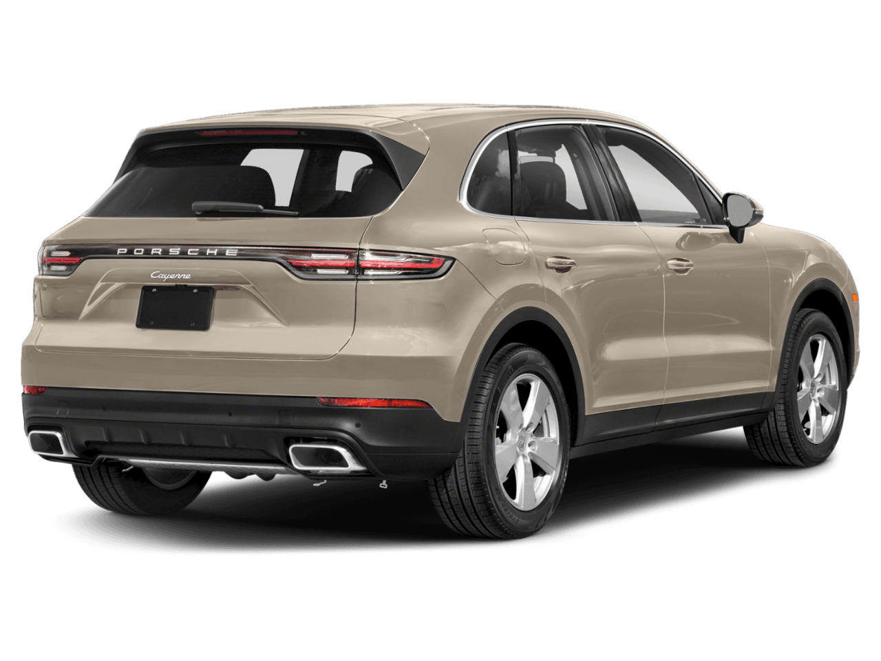 2022 Porsche Cayenne S - Rear 3/4, facing to the right