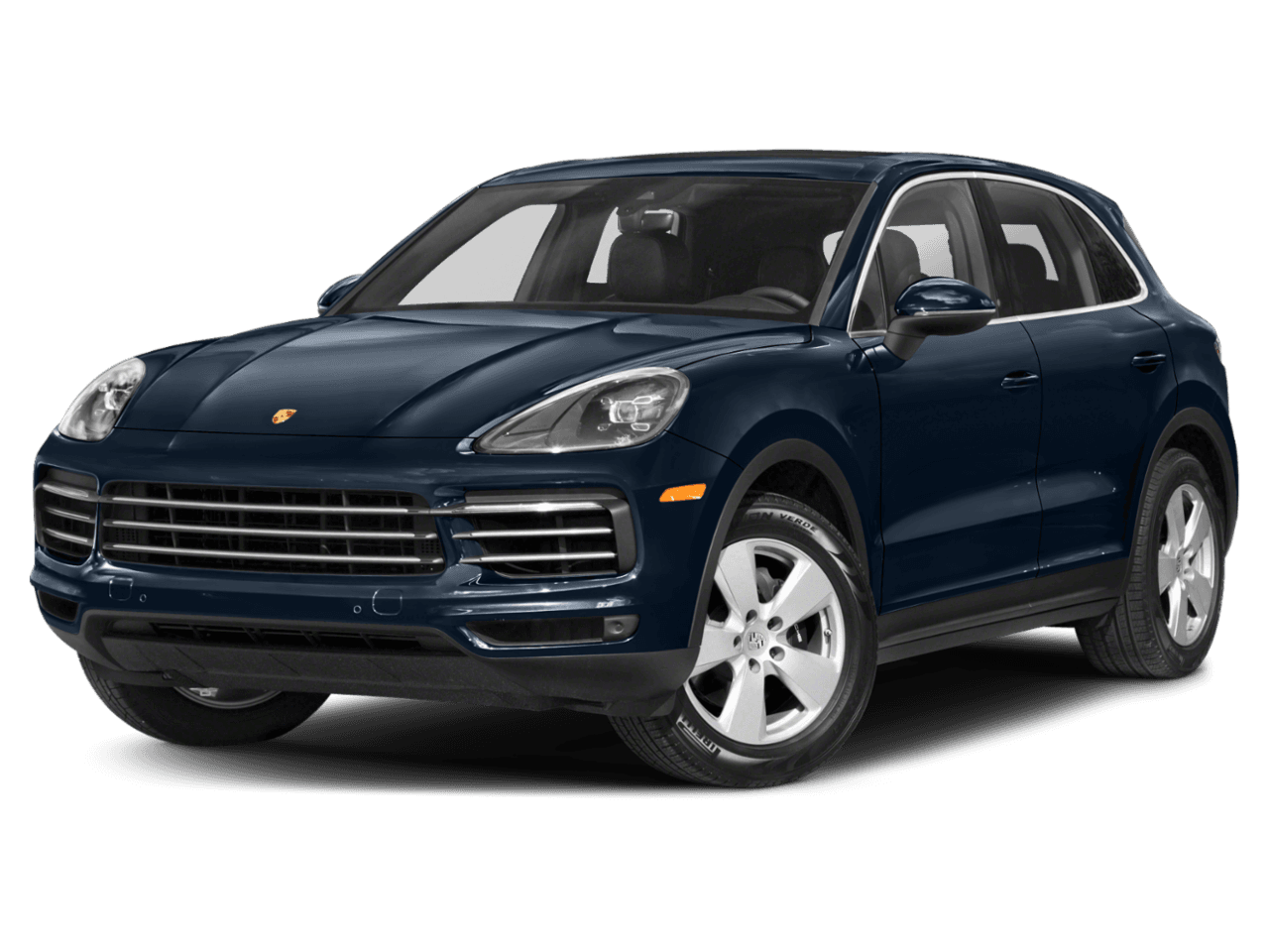 2022 Porsche Cayenne Turbo - Front 3/4, facing to the left