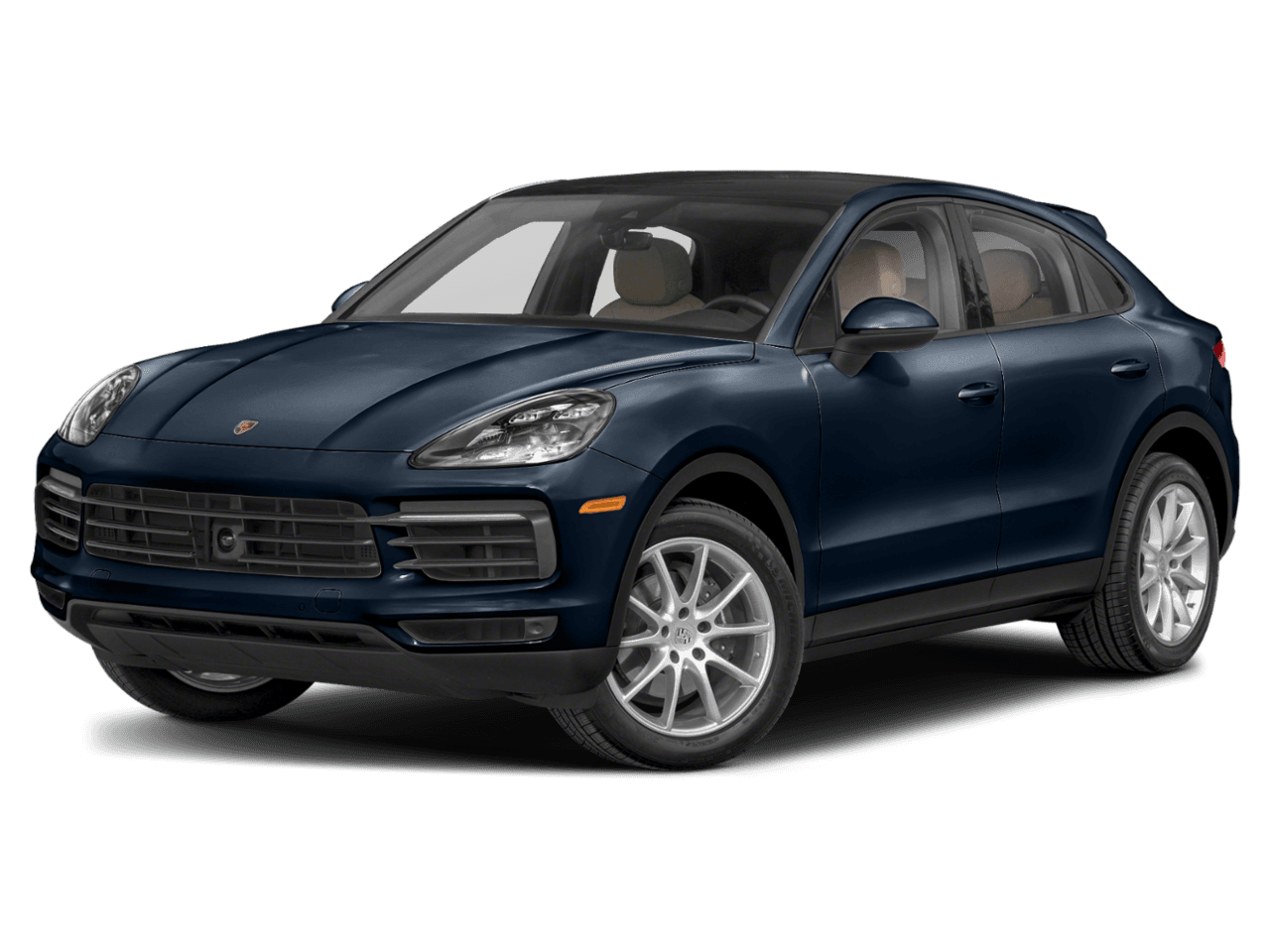 2022 Porsche Cayenne S - Front 3/4, facing to the left