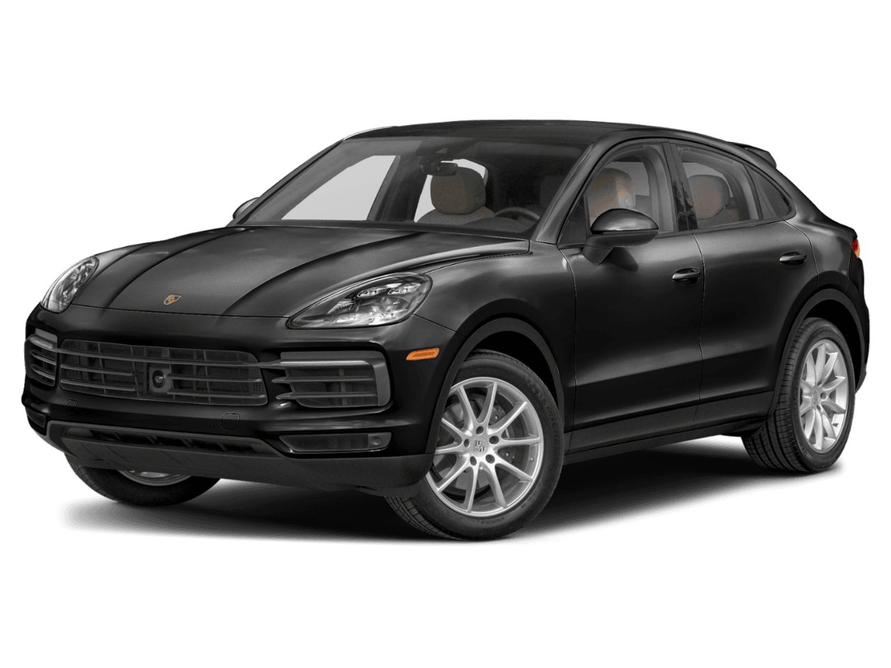 2022 Porsche Cayenne Turbo - Front 3/4, facing to the left