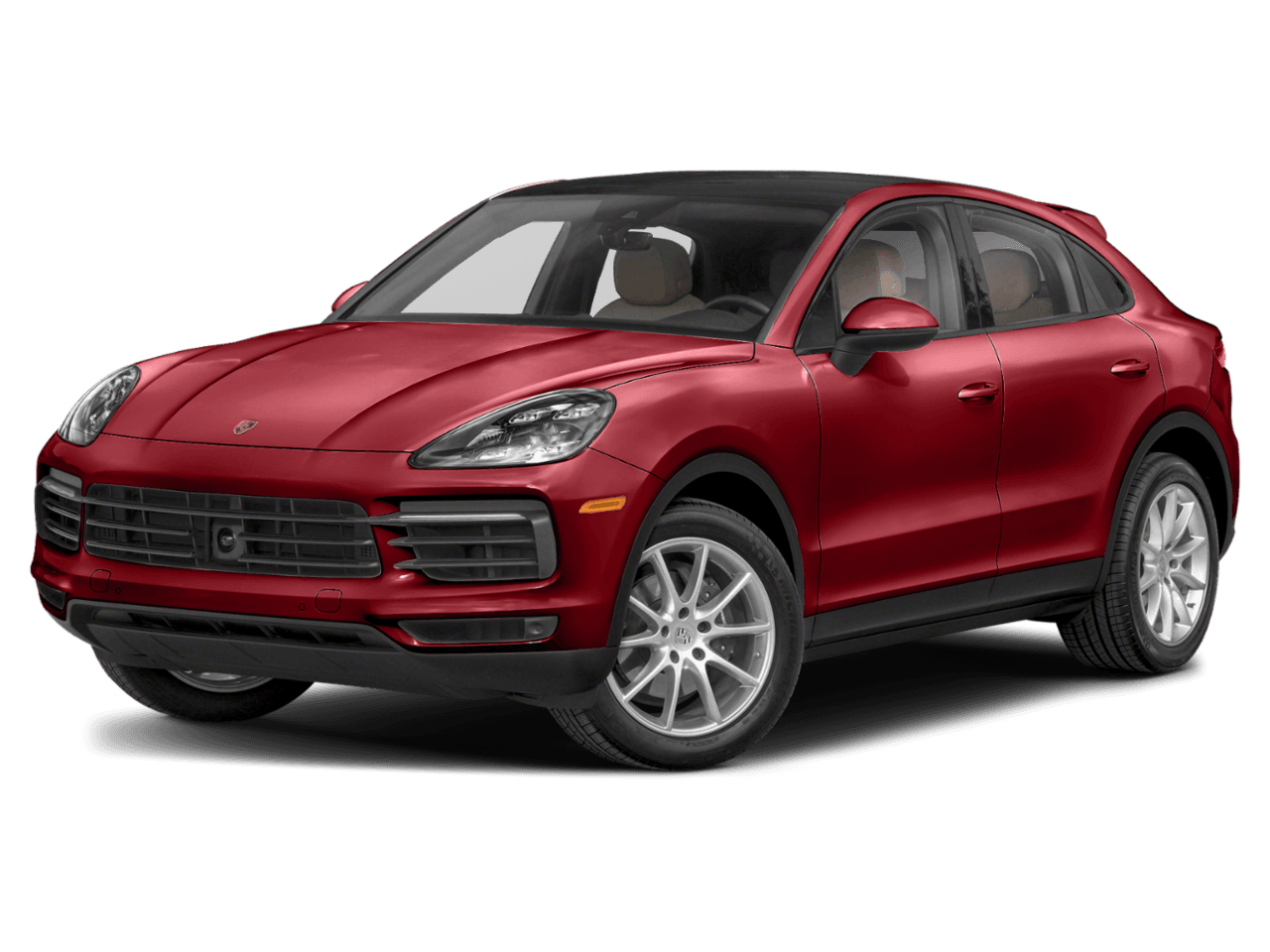 2022 Porsche Cayenne Turbo - Front 3/4, facing to the left