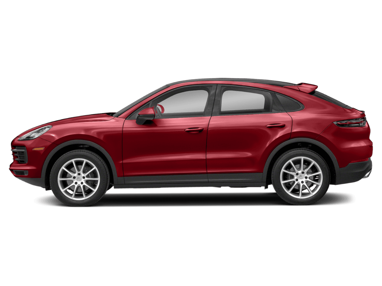 2022 Porsche Cayenne Turbo - Profile, facing to the left