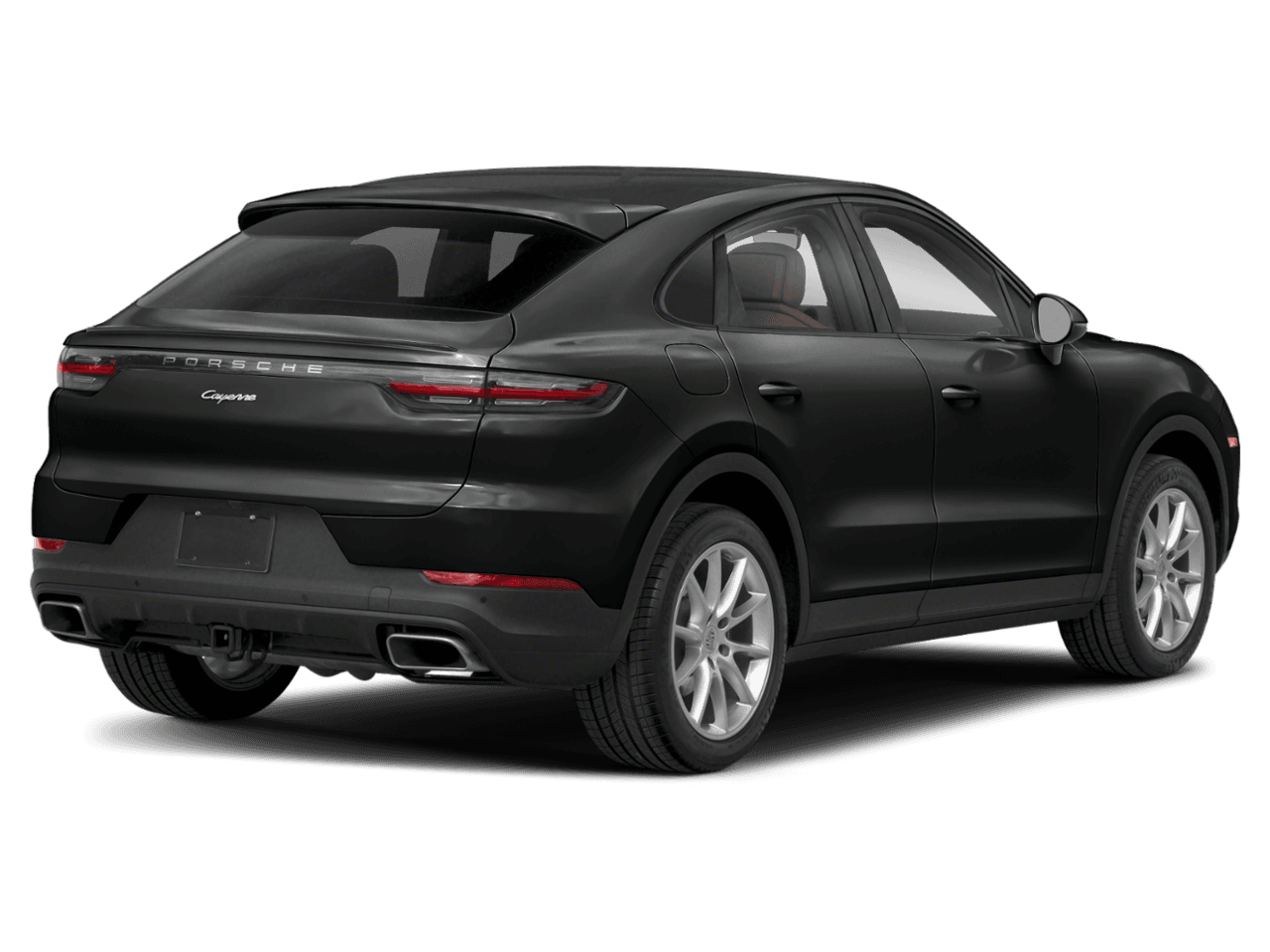 2022 Porsche Cayenne Turbo - Rear 3/4, facing to the right