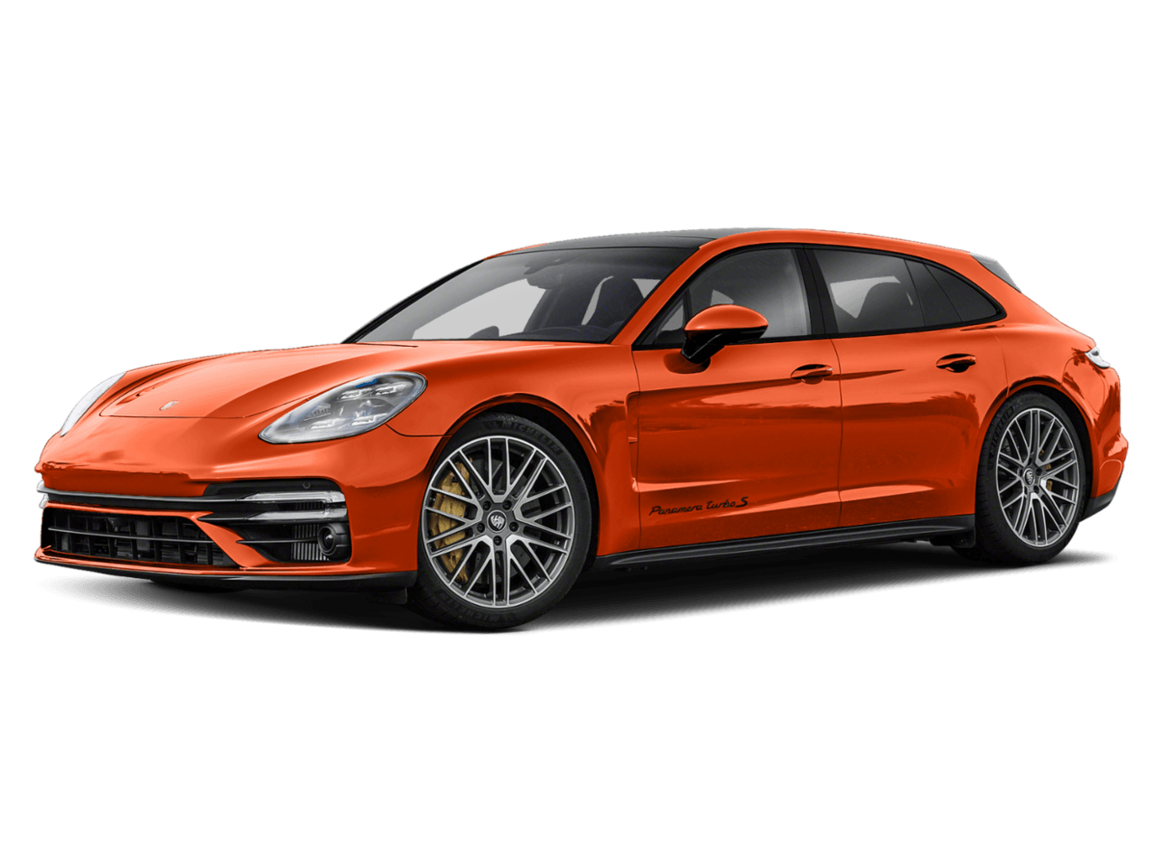 2022 Porsche Panamera 4 - Front 3/4, facing to the left