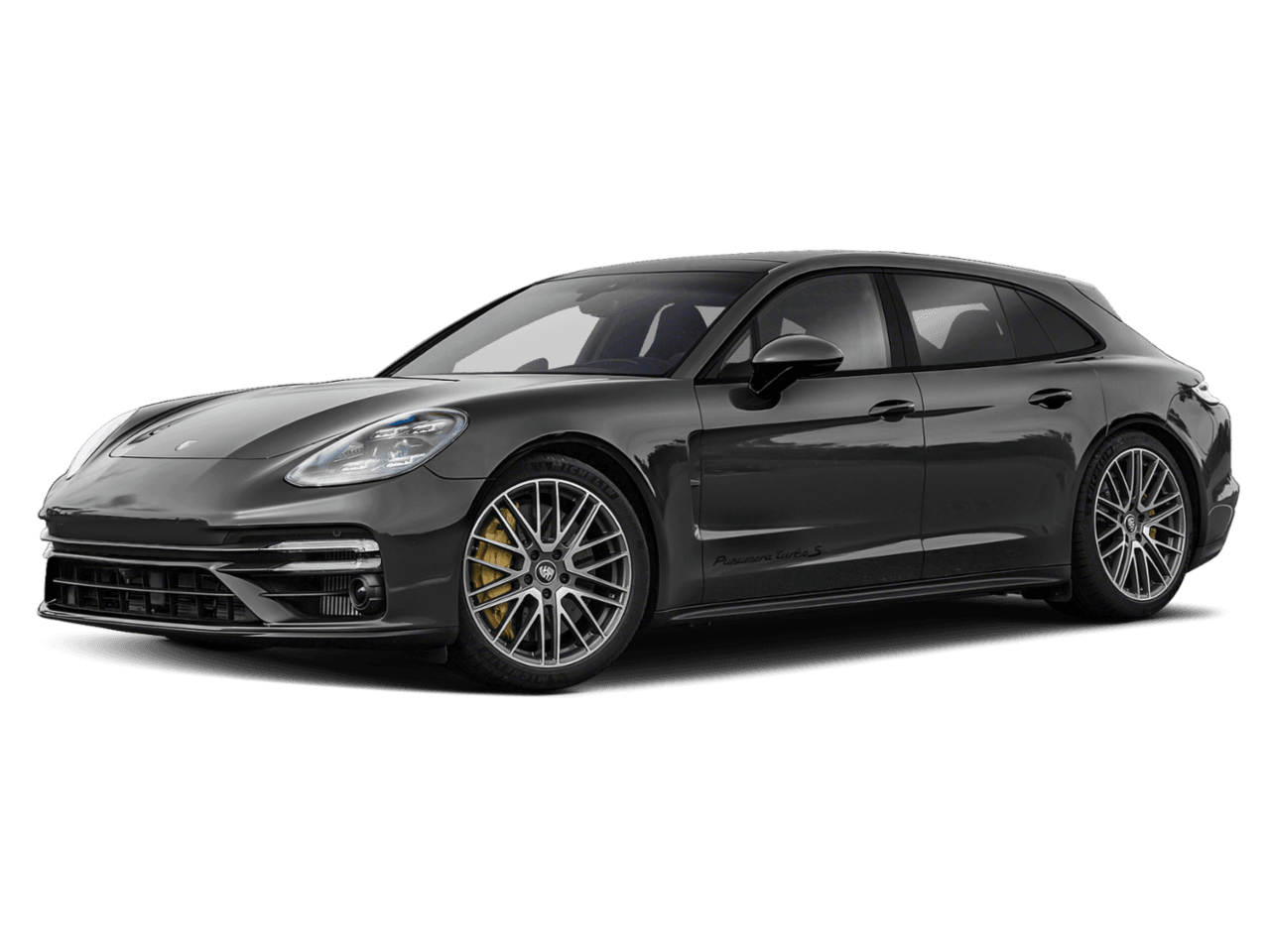 2022 Porsche Panamera 4 - Front 3/4, facing to the left