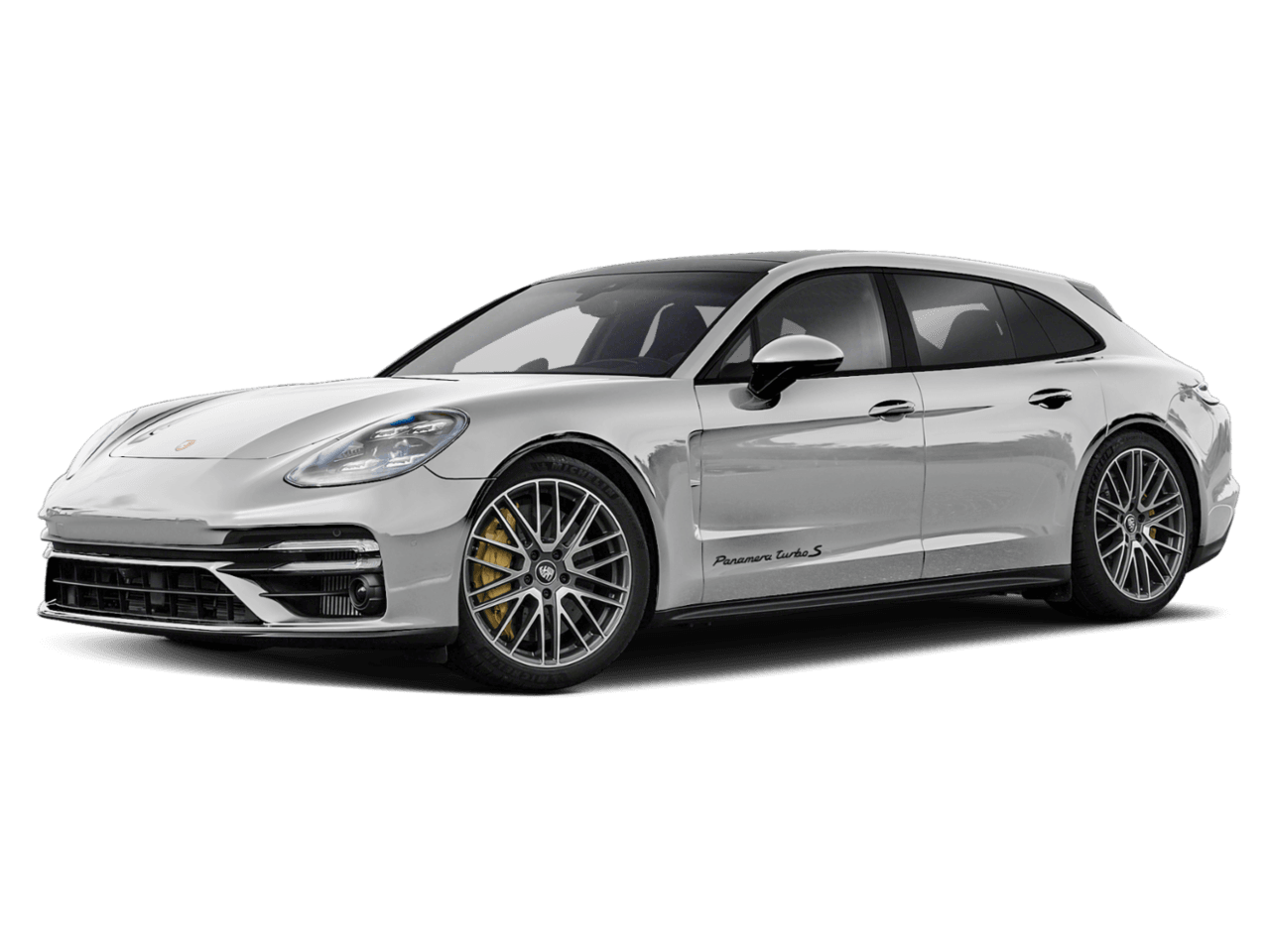 2022 Porsche Panamera 4S - Front 3/4, facing to the left