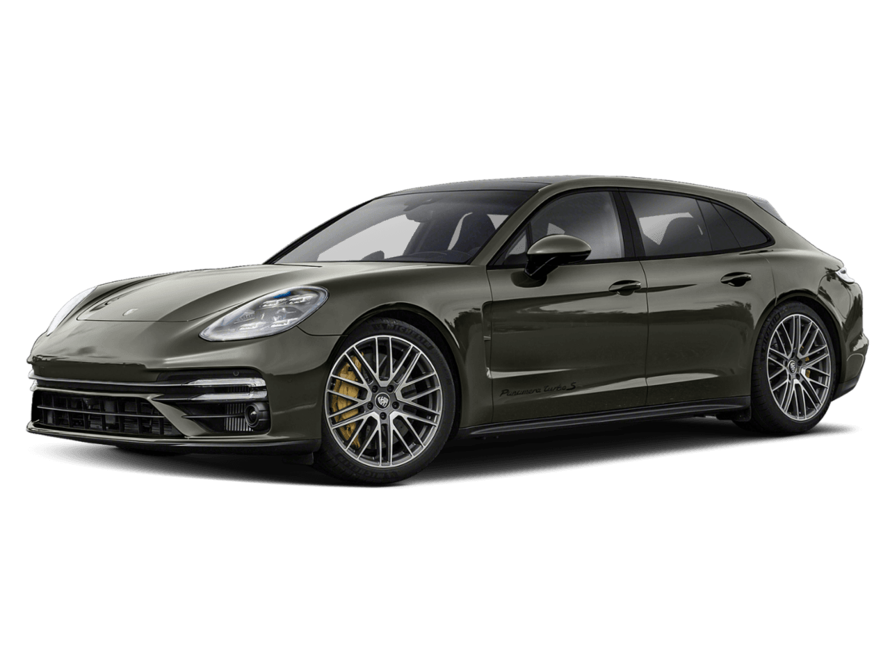 2022 Porsche Panamera GTS - Front 3/4, facing to the left