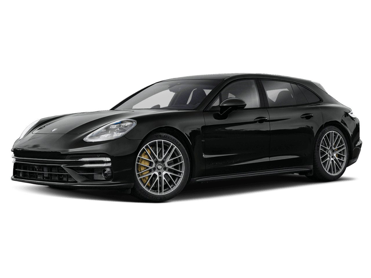 2022 Porsche Panamera Turbo S - Front 3/4, facing to the left