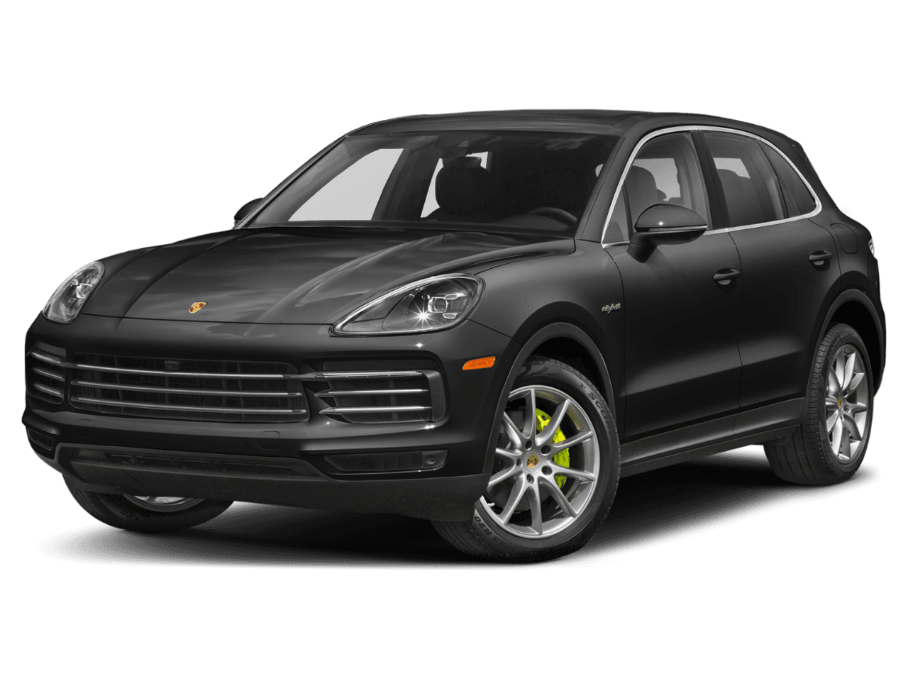 2022 Porsche Cayenne E-Hybrid - Front 3/4, facing to the left