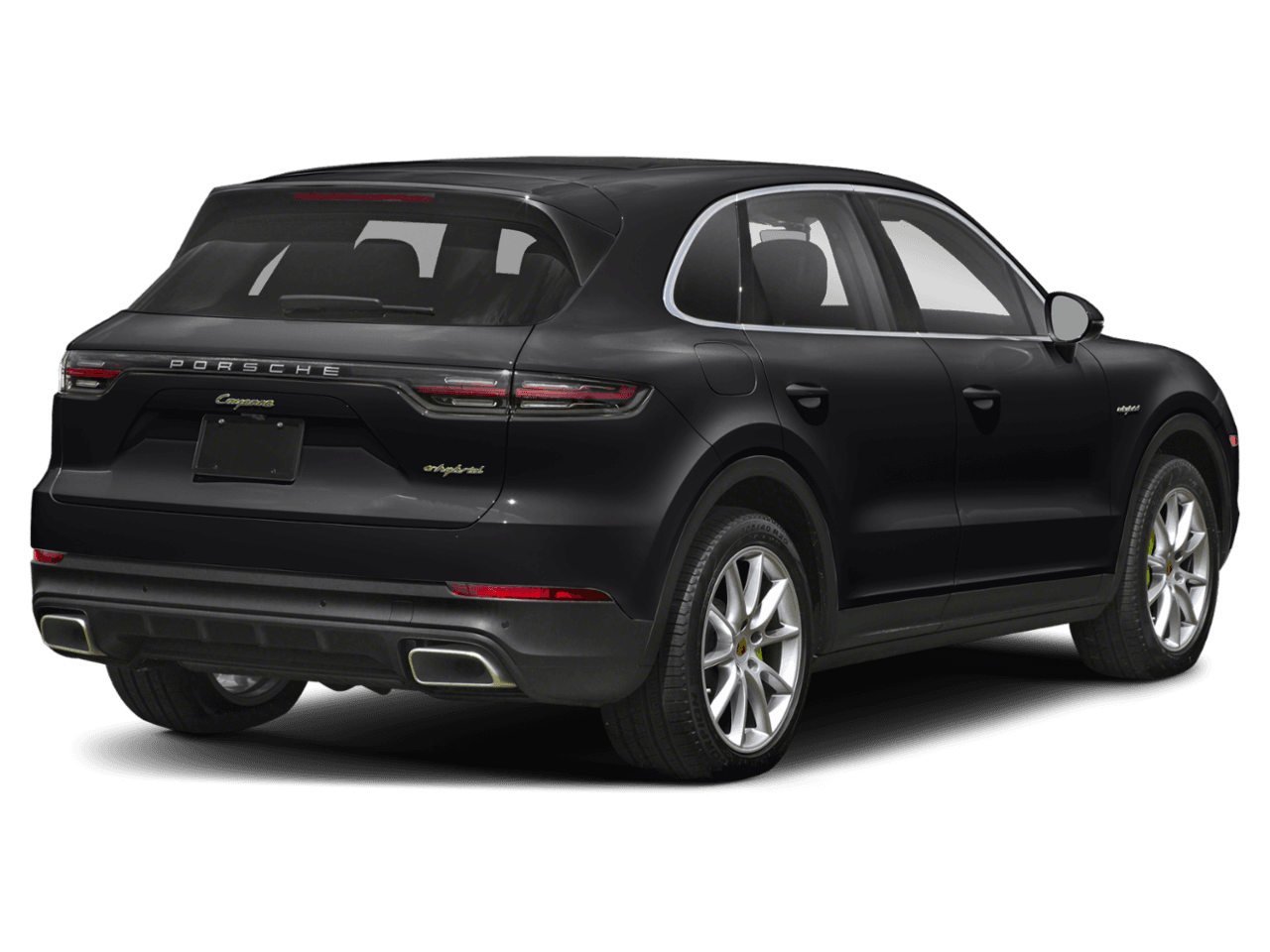 2022 Porsche Cayenne E-Hybrid - Rear 3/4, facing to the right