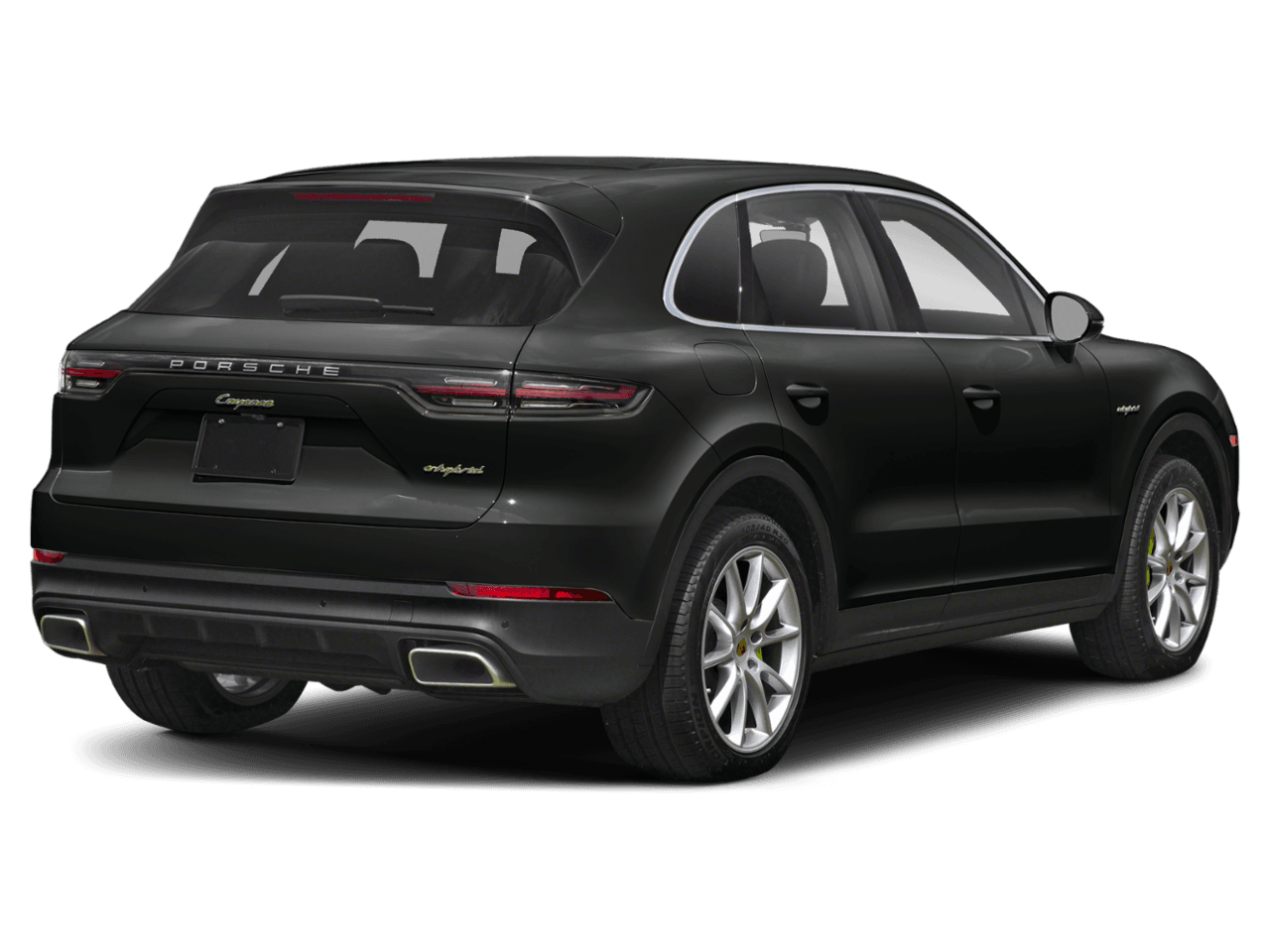 2022 Porsche Cayenne E-Hybrid - Rear 3/4, facing to the right