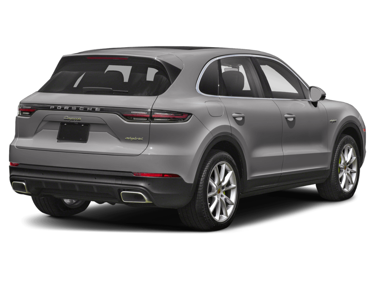 2022 Porsche Cayenne E-Hybrid - Rear 3/4, facing to the right