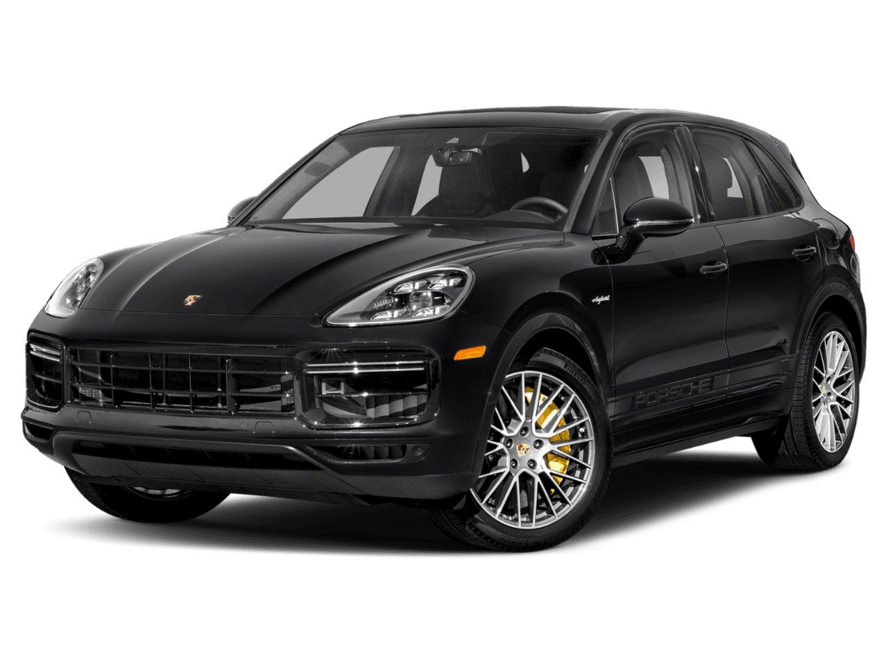 2022 Porsche Cayenne Turbo S E-Hybrid - Front 3/4, facing to the left
