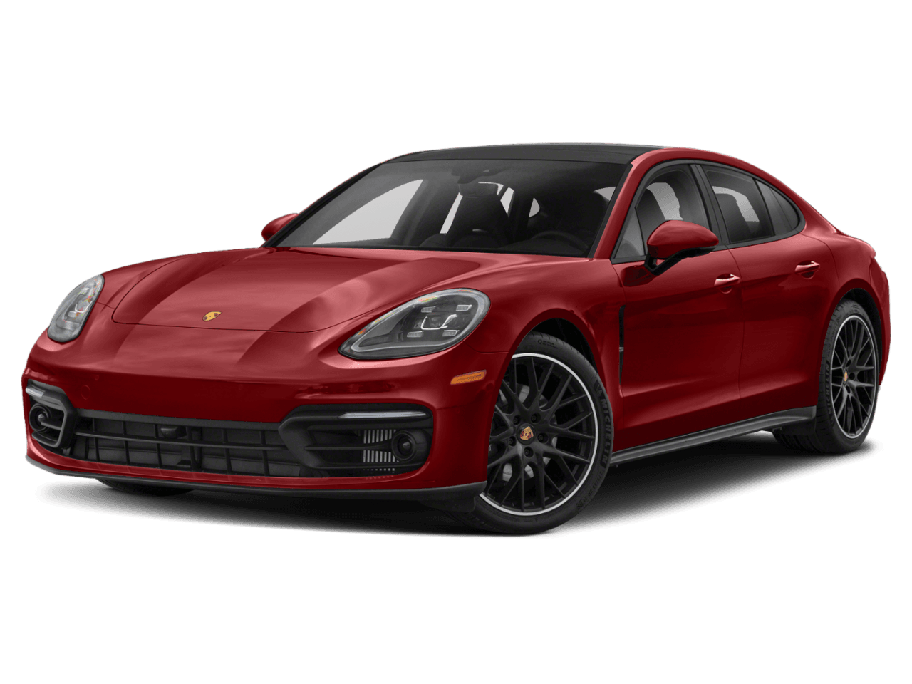 2022 Porsche Panamera 4 - Front 3/4, facing to the left